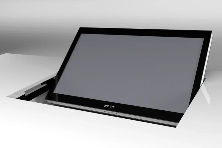 Table integrated monitor solutions by Novis