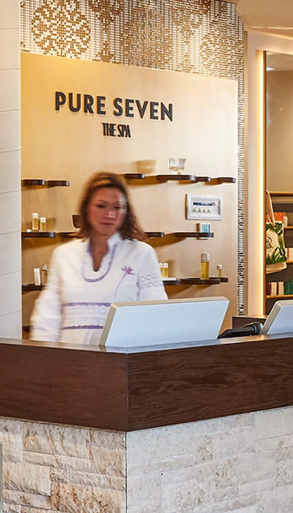 Also a high-quality built-in solution in the shop in the counter