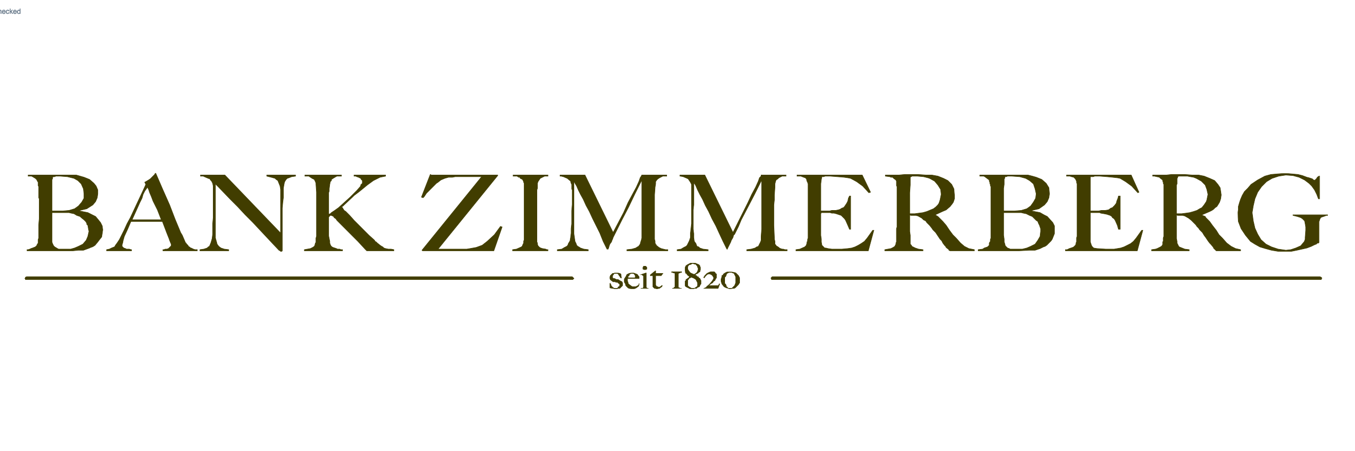 Bank Zimmerberg in Horgen