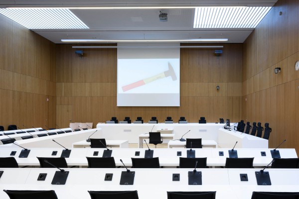 High security courtroom Stadelheim