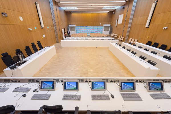 High security courtroom Stadelheim