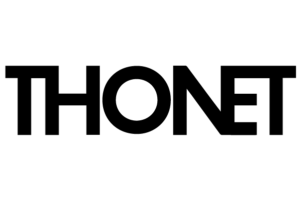 Thonet logo. Cooperation with Novis Design monitor solutions