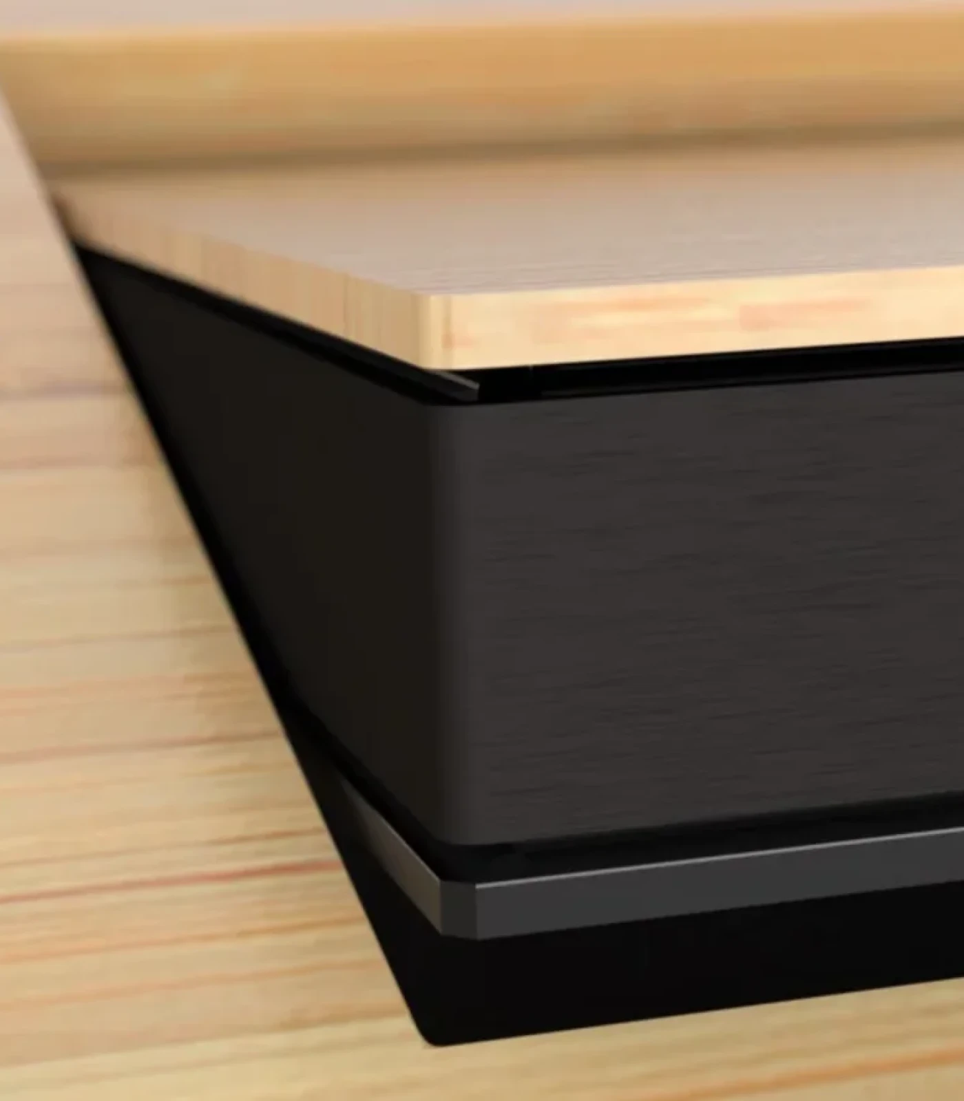 Klappbarer LOFT fold Design Monitor mit Schwenkmechanik.